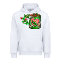 White Cactus Coffee cup Urban Hoodie - FaDigitalArtStudio