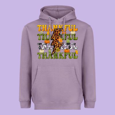 Thankful Thankful Thankful Heavyweight Hoodie Designed By Nancycooperartshop