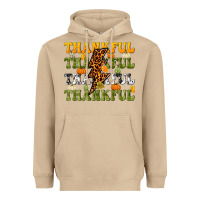 Mushroom Thankful Thankful Thankful Heavyweight Hoodie - NancyCooperArtShop