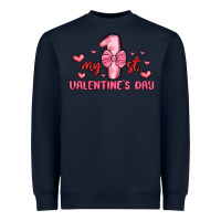 My First Valentines Day Heavyweight Sweatshirt | Teevron
