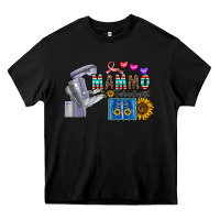 Black mammo technologist Heavy Core Tee - CowhideDigitalArt