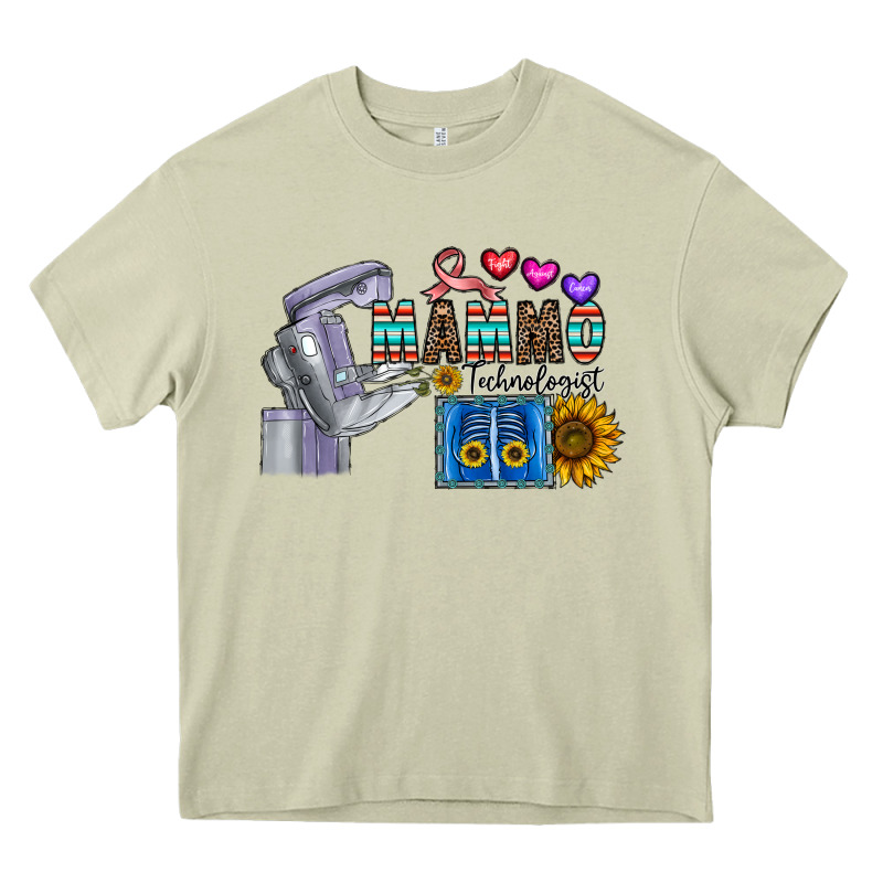 Mammo Technologist Heavy Core Tee by CowhideDigitalArt | Teevron