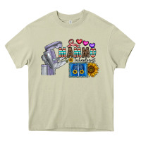 Mossy mammo technologist Heavy Core Tee - CowhideDigitalArt