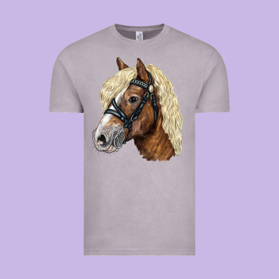 Haflinger Avelignese Horse Vintage Tee Designed By Lillyallendesigns