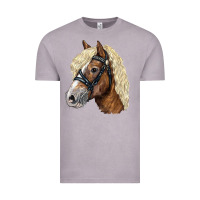 Vintage Zinc Haflinger Avelignese Horse Vintage Tee - LillyAllenDesigns