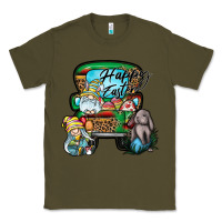 Army Green Happy Easter Classic Tee - CowhideDigitalArt