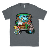 Charcoal Heather Happy Easter Classic Tee - CowhideDigitalArt
