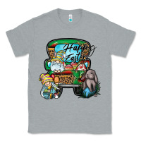 Heather Grey Happy Easter Classic Tee - CowhideDigitalArt