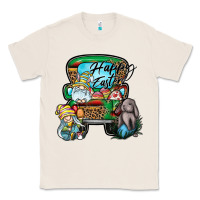 Natural Happy Easter Classic Tee - CowhideDigitalArt
