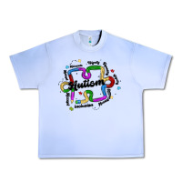 Grape Ice autism teacher pencil Urban Heavy Tee - MaliasSmallBusiness