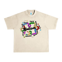Sandshell autism teacher pencil Urban Heavy Tee - MaliasSmallBusiness