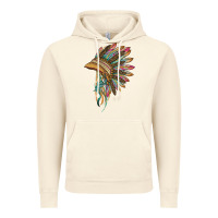 Vintage Artic indian leopard headdress Vintage Hoodie - BarkalooDesign