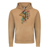 Vintage Camel indian leopard headdress Vintage Hoodie - BarkalooDesign