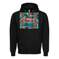 Black senior 2022 tumbler Zipper Hoodie - BarkalooDesign