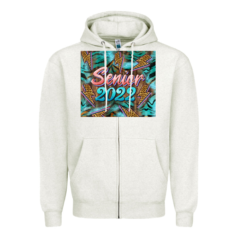 Senior 2022 Tumbler Zipper Hoodie by BarkalooDesign | Teevron