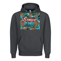 Smoke senior 2022 tumbler Zipper Hoodie - BarkalooDesign