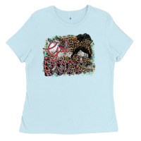 Baby Blue girl boss Ladies Tee - SublimationCraftShop