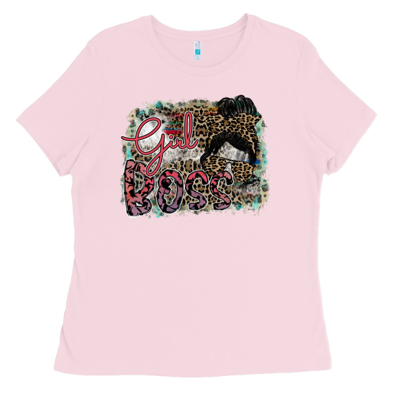 Girl Boss Ladies Tee by SublimationCraftShop | Teevron