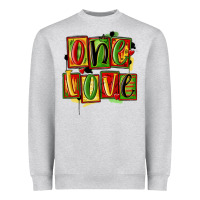 One Love Juneteenth Heavyweight Sweatshirt | Teevron