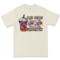 Bone coffee because my sarcasm needs to stay png Premium Tee - CowhideDigitalArt