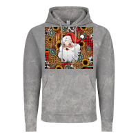 Cloud Rock western santa claus Vintage Hoodie - Jasminsmagicworld