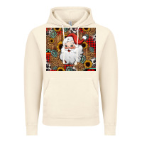 Vintage Artic western santa claus Vintage Hoodie - Jasminsmagicworld