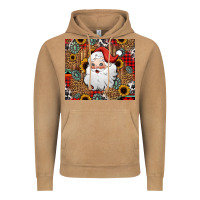 Vintage Camel western santa claus Vintage Hoodie - Jasminsmagicworld