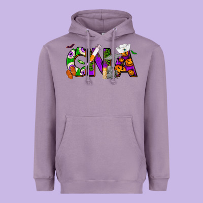 Halloween Cna Certified Nursing Assistant Heavyweight Hoodie Designed By Nancycooperartshop