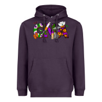 Plum Halloween CNA Certified Nursing Assistant Heavyweight Hoodie - NancyCooperArtShop