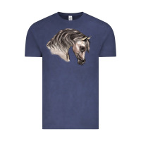 Vintage Denim Arabian Horse Vintage Tee - LillyAllenDesigns