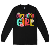 Black birthday girl Long Sleeve Tee - MaliasSmallBusiness