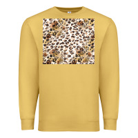 Antique Gold leopard Premium Sweatshirt - TumblerDesignByShophia