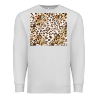 Dove Grey leopard Premium Sweatshirt - TumblerDesignByShophia