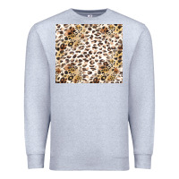 Heather Grey leopard Premium Sweatshirt - TumblerDesignByShophia