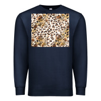 Navy leopard Premium Sweatshirt - TumblerDesignByShophia