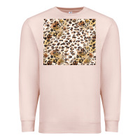 Pale Pink leopard Premium Sweatshirt - TumblerDesignByShophia