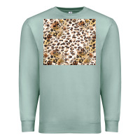 Seafoam leopard Premium Sweatshirt - TumblerDesignByShophia