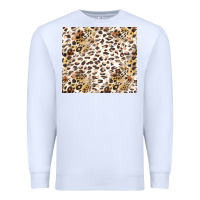 White leopard Premium Sweatshirt - TumblerDesignByShophia