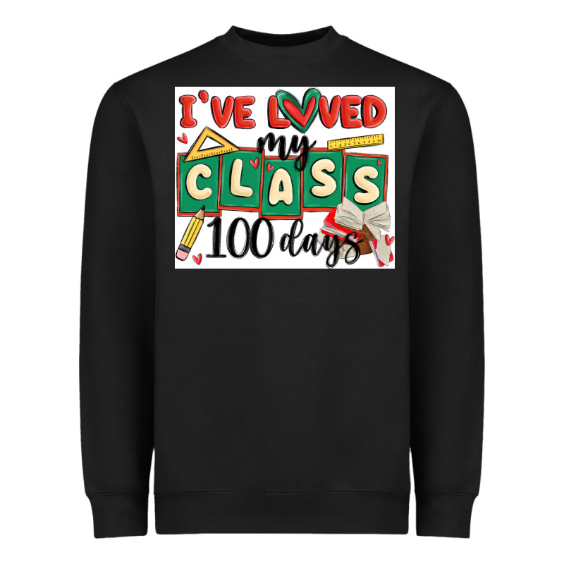 I've Loved My Class 100 Days Heavyweight Sweatshirt by MaliasSmallBusiness | Teevron