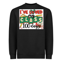 Black i've loved my class 100 days Heavyweight Sweatshirt - MaliasSmallBusiness