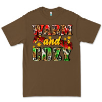 Cacao warm and cozy with scarf Premium Tee - AdoDesignShop
