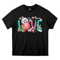 Black love easter day nurse Heavy Core Tee - RacoonDesign
