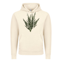 Vintage Artic Botanical Sagebrush Illustrations Vintage Hoodie - LillyAllenDesigns