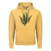 Botanical Sagebrush Illustrations Vintage Hoodie | Teevron
