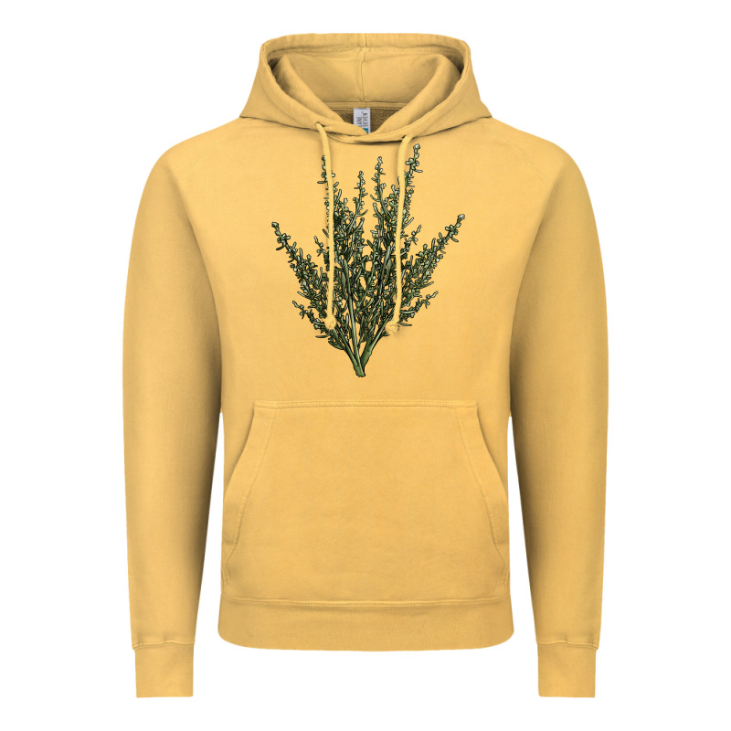 Botanical Sagebrush Illustrations Vintage Hoodie by LillyAllenDesigns | Teevron