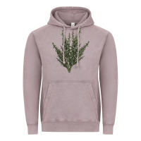 Vintage Zinc Botanical Sagebrush Illustrations Vintage Hoodie - LillyAllenDesigns