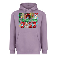 Lavender family christmas 2023 Heavyweight Hoodie - texasbilliewilder