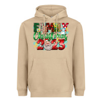 Mushroom family christmas 2023 Heavyweight Hoodie - texasbilliewilder