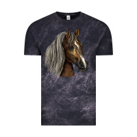 Cloud Black Tennessee Horse Vintage Tee - LillyAllenDesigns