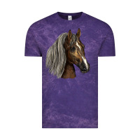 Cloud Purple Tennessee Horse Vintage Tee - LillyAllenDesigns